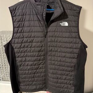 The North Face Mens Black Quilted Insulated Vest XXL